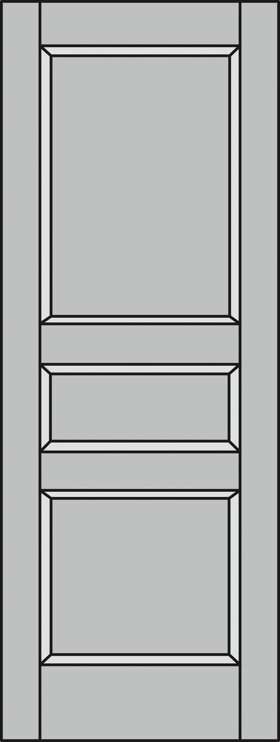 3 Panel Door